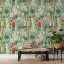 Western Cactus Wallpaper Peel and Stick Western Cactus Wallpaper Peel and Stick