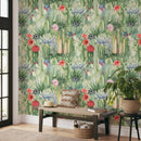 Western Cactus Wallpaper Peel and Stick Western Cactus Wallpaper Peel and Stick