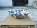 Calacatta Viola Marble Oval Shape Above Vanity Bathroom Sink (W)14" (L)18" (H)5" Calacatta Viola Marble Oval Shape Above Vanity Bathroom Sink (W)14" (L)18" (H)5"