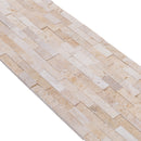 Camden Ivory Ledger 3D Panel 6"x24" Multi Surface Natural Travertine Wall Tile Camden Ivory Ledger 3D Panel 6"x24" Multi Surface Natural Travertine Wall Tile