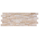 Camden Ivory Ledger 3D Panel 6"x24" Multi Surface Natural Travertine Wall Tile Camden Ivory Ledger 3D Panel 6"x24" Multi Surface Natural Travertine Wall Tile