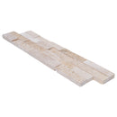 Camden Ivory Ledger 3D Panel 6"x24" Multi Surface Natural Travertine Wall Tile Camden Ivory Ledger 3D Panel 6"x24" Multi Surface Natural Travertine Wall Tile