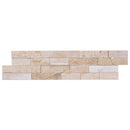 Camden Ivory Ledger 3D Panel 6"x24" Multi Surface Natural Travertine Wall Tile Camden Ivory Ledger 3D Panel 6"x24" Multi Surface Natural Travertine Wall Tile
