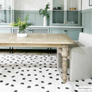 Chaia Dotted Black & White Plush Rug Chaia Dotted Black & White Plush Rug