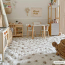 Chaia Dotted Cream & Gray Plush Rug Chaia Dotted Cream & Gray Plush Rug
