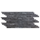 Charcoal Cambria Ledger 3D Panel 6.8"x20.8" Split-face Marble Wall Tile - Full Truckload Charcoal Cambria Ledger 3D Panel 6.8"x20.8" Split-face Marble Wall Tile - Full Truckload
