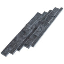 Charcoal Cambria Ledger 3D Panel 6.8"x20.8" Split-face Marble Wall Tile - Full Truckload Charcoal Cambria Ledger 3D Panel 6.8"x20.8" Split-face Marble Wall Tile - Full Truckload