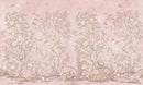 Blush Pink Chinoiserie Wallpaper Mural Peel and Stick Blush Pink Chinoiserie Wallpaper Mural Peel and Stick