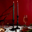 Taper Candle Holders - Handcrafted Cast Iron Taper Candle Holders - Handcrafted Cast Iron