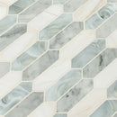 MSI Cienega Springs Picket Glass and Stone Mosaic Tile 10"x13.78" MSI Cienega Springs Picket Glass and Stone Mosaic Tile 10"x13.78"