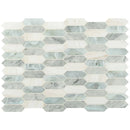 MSI Cienega Springs Picket Glass and Stone Mosaic Tile 10"x13.78" MSI Cienega Springs Picket Glass and Stone Mosaic Tile 10"x13.78"