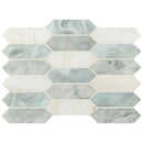 MSI Cienega Springs Picket Glass and Stone Mosaic Tile 10"x13.78" MSI Cienega Springs Picket Glass and Stone Mosaic Tile 10"x13.78"