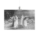 "Circle of Women Dancing" Matte Poster "Circle of Women Dancing" Matte Poster