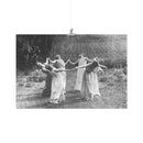 "Circle of Women Dancing" Matte Poster "Circle of Women Dancing" Matte Poster