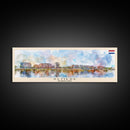 Almere Netherlands Wall Art, Panoramic Travel Poster, Panoramic Framed Canvas Print, City Wall Art, Wall Hanging Home Decor, Travel Art Almere Netherlands Wall Art, Panoramic Travel Poster, Panoramic Framed Canvas Print, City Wall Art, Wall Hanging Home Decor, Travel Art