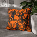 "Dance with the Devil" Throw Pillow "Dance with the Devil" Throw Pillow