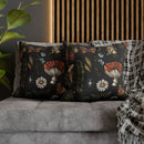 "Dark Forest" Throw Pillow "Dark Forest" Throw Pillow