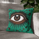 "All Seeing Eye" Throw Pillow (Teal) "All Seeing Eye" Throw Pillow (Teal)