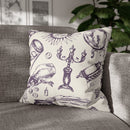 "Fortune Teller" Throw Pillow (Light) "Fortune Teller" Throw Pillow (Light)
