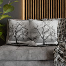 "Lone Tree in Water" Throw Pillow "Lone Tree in Water" Throw Pillow