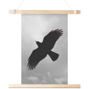 "Crow on a Cloudy Day" Matte Poster "Crow on a Cloudy Day" Matte Poster