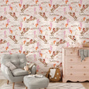 Whimsical Cowgirl Rodeo Wallpaper - Peel and Stick Western Wallpaper Whimsical Cowgirl Rodeo Wallpaper - Peel and Stick Western Wallpaper