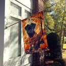 Affenpinscher Fall House Flag Affenpinscher Fall House Flag