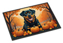 Rottweiler Fall Doormat - 24x36 Decorative Floor Mat β Indoor/Outdoor Rug with Artistic Flair Rottweiler Fall Doormat - 24x36 Decorative Floor Mat β Indoor/Outdoor Rug with Artistic Flair