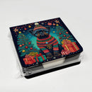 Affenpinscher Christmas PU Leather Note Paper Holder Affenpinscher Christmas PU Leather Note Paper Holder