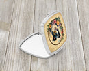 Border Collie and Flowers Compact Mirror β Stylish Purse Mirror with Artistic Covers Border Collie and Flowers Compact Mirror β Stylish Purse Mirror with Artistic Covers
