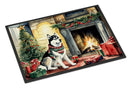Siberian Husky Cozy Christmas Doormat-24x36 Indoor / Outdoor Rug | Made in USA Siberian Husky Cozy Christmas Doormat-24x36 Indoor / Outdoor Rug | Made in USA