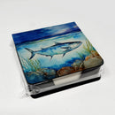 Bluefin Tuna PU Leather Note Paper Holder Bluefin Tuna PU Leather Note Paper Holder