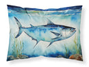 Bluefin Tuna Standard Pillowcase – Artistic Decorative Front, White Back Bluefin Tuna Standard Pillowcase – Artistic Decorative Front, White Back