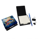 Bluefin Tuna PU Leather Note Paper Holder Bluefin Tuna PU Leather Note Paper Holder
