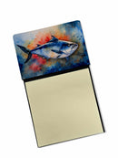 Bluefin Tuna Sticky Note Holder- Refiilable Desk Accessory Note Pad Bluefin Tuna Sticky Note Holder- Refiilable Desk Accessory Note Pad