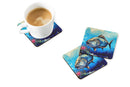 Bluefin Tuna Coasters - Set of 4 Lightweight Foam, Absorbent Drink Coasters Bluefin Tuna Coasters - Set of 4 Lightweight Foam, Absorbent Drink Coasters