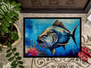 Bluefin Tuna Doormat - 18X27 Indoor / Outdoor Rug | Made in USA Bluefin Tuna Doormat - 18X27 Indoor / Outdoor Rug | Made in USA
