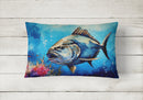Bluefin Tuna Throw Pillow Bluefin Tuna Throw Pillow