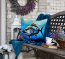 Bluefin Tuna Throw Pillow Bluefin Tuna Throw Pillow