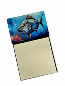 Bluefin Tuna Sticky Note Holder- Refiilable Desk Accessory Note Pad Bluefin Tuna Sticky Note Holder- Refiilable Desk Accessory Note Pad