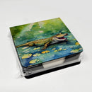 Alligator PU Leather Note Paper Holder Alligator PU Leather Note Paper Holder