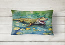 Alligator Throw Pillow Alligator Throw Pillow