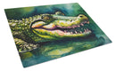 Alligator Glass Cutting Boards β Durable, Decorative Kitchen Art Large Alligator Glass Cutting Boards β Durable, Decorative Kitchen Art Large