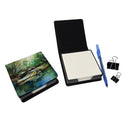 Alligator PU Leather Note Paper Holder Alligator PU Leather Note Paper Holder