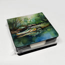 Alligator PU Leather Note Paper Holder Alligator PU Leather Note Paper Holder