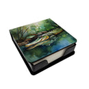 Alligator PU Leather Note Paper Holder Alligator PU Leather Note Paper Holder