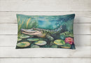 Alligator Throw Pillow Alligator Throw Pillow