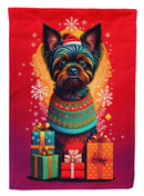 Affenpinscher Holiday Christmas House Flag Affenpinscher Holiday Christmas House Flag