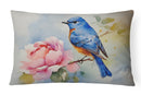 Bluebird Throw Pillow Bluebird Throw Pillow