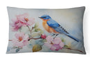 Bluebird Throw Pillow Bluebird Throw Pillow